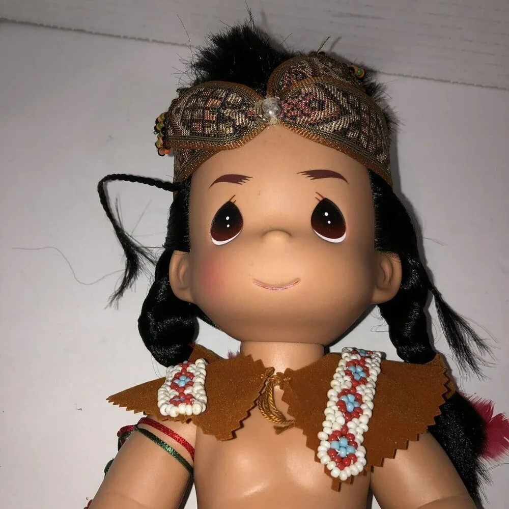 Precious Moments Tender Heart 4429 Doll Native American 12